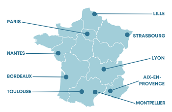 Agenturen Lodgis in Frankreich
