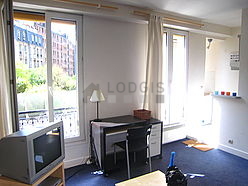 Wohnung Paris 19° - Wohnzimmer