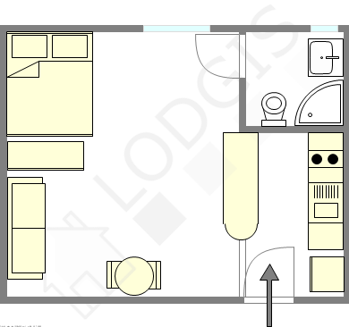 Appartamento Parigi 8° - Piantina interattiva