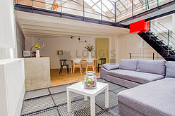 三層式公寓 巴黎11区 - 客廳