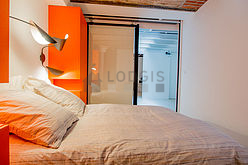 Triplex Paris 11° - Bedroom 2