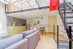 Triplex Paris 11° - Living room