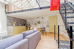 Triplex Paris 11° - Living room