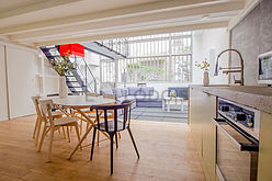 Triplex Paris 11° - Living room