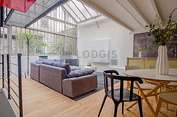 Triplex Paris 11° - Wohnzimmer
