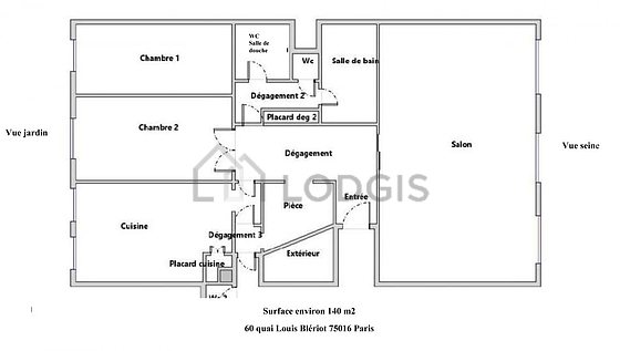 Wohnung Paris 16° - 