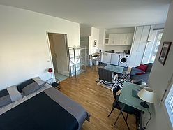 Wohnung Paris 19° - Wohnzimmer
