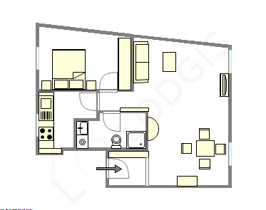 Appartement Hauts de seine Sud - Plan interactif