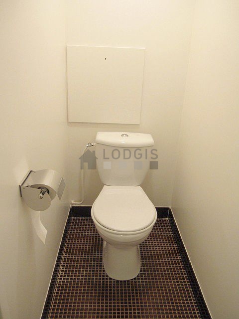 Toilets separated from the bathroom