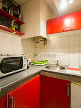 Appartement Paris 3° - Cuisine