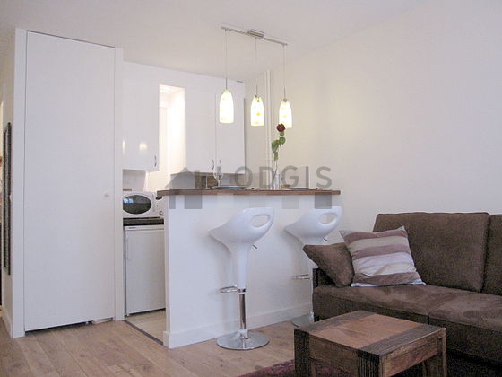 Very bright living room