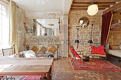 Apartamento París 6° - Salón