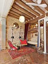 Wohnung Paris 6° - Wohnzimmer