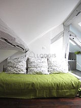 双层公寓 巴黎5区 - 卧室