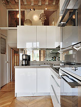 Appartement Paris 1° - Cuisine