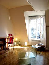 Wohnung Paris 9° - Wohnzimmer