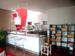 雙層公寓 巴黎10区 - 廚房