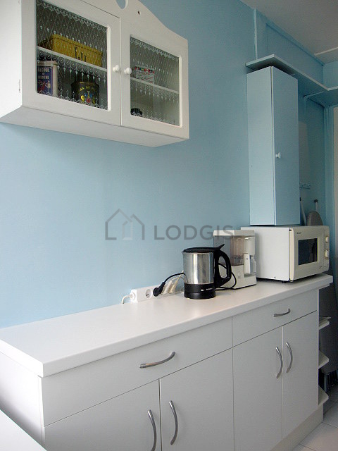 Bright kitchen with double-glazed windows