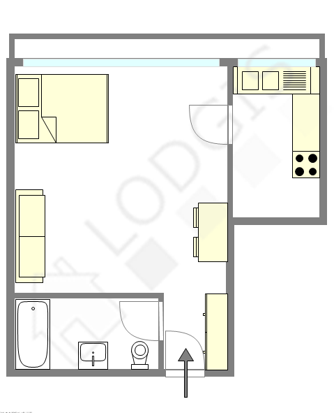Apartamento Paris 16° - Plano interativo
