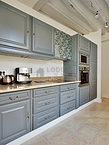 Appartement Paris 3° - Cuisine