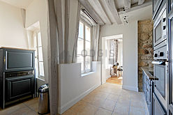 Appartement Paris 3° - Cuisine