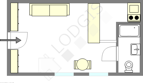 Apartamento París 18° - Plano interactivo