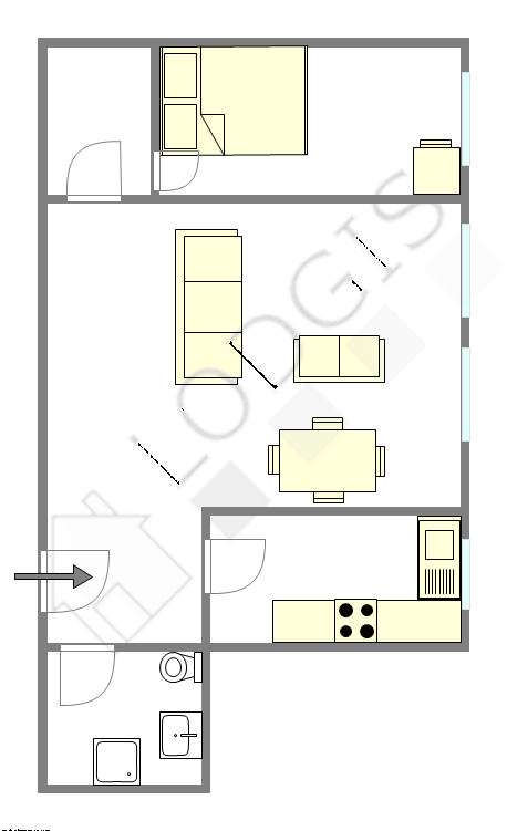 Appartamento Neuilly-Sur-Seine - Piantina interattiva