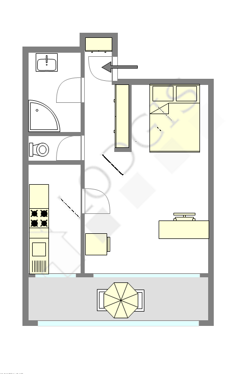 Apartamento Villejuif - Plano interativo