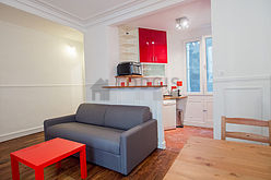 Wohnung Paris 17° - Wohnzimmer