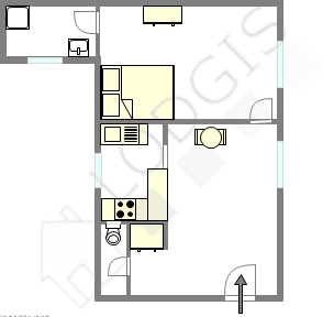 アパルトマン パリ 17区 - レイアウト