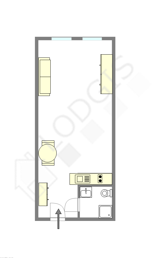 Apartamento París 3° - Plano interactivo