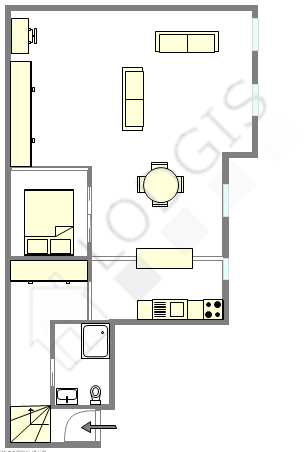 ロフト パリ 5区 - レイアウト