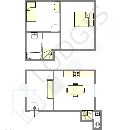 雙層公寓  - 互動圖