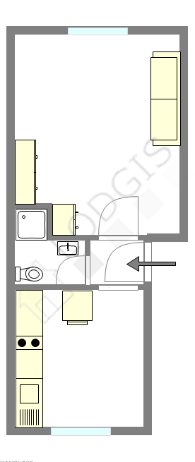 Apartment Paris 15° - Interactive plan