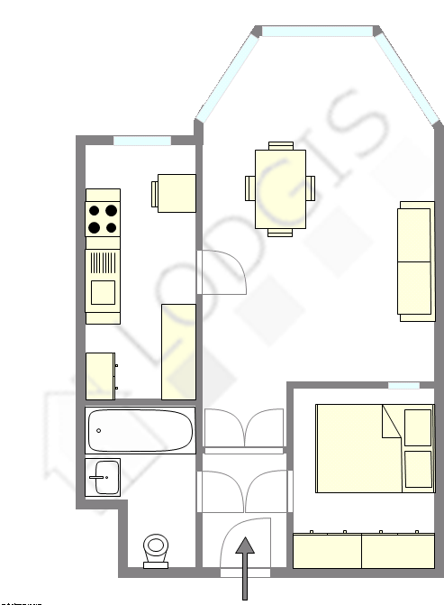 Appartement Levallois-Perret - Plan interactif