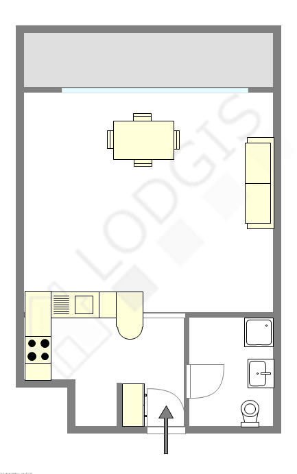 Квартира Puteaux - Интерактивный план