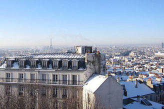 Montmartre Париж Paris 18° 1 спальня Квартира