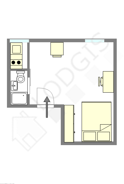 Wohnung Paris 3° - Interaktiven Plan
