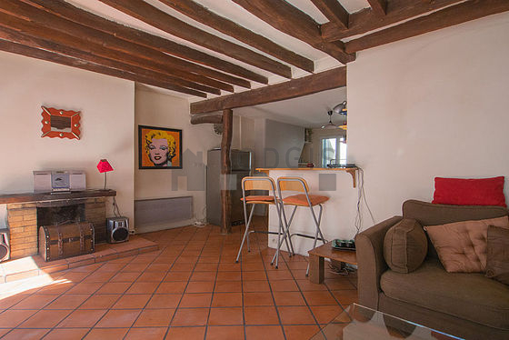 Salon très lumineux