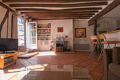 Wohnung Paris 18° - Wohnzimmer