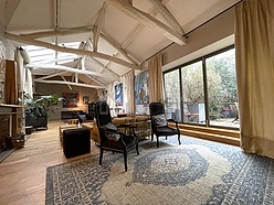 Duplex Paris 5° - Living room