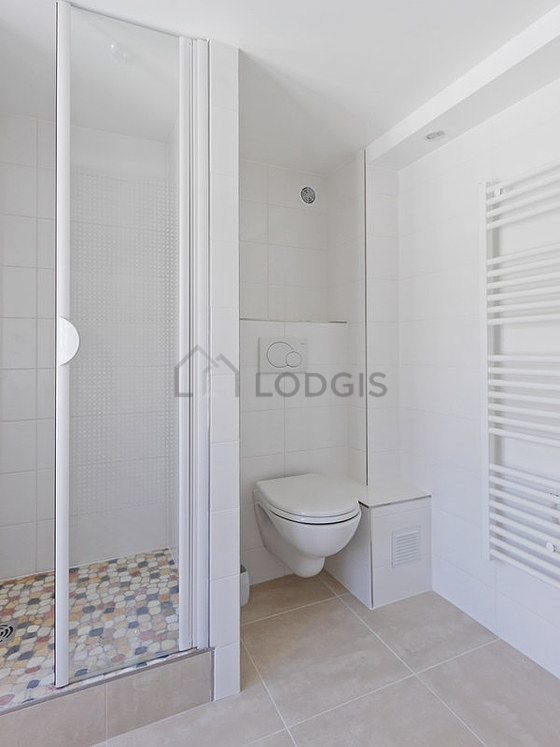 Bathroom equipped with separate shower