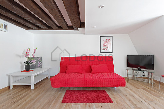 Very bright living room