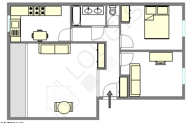Квартира Neuilly-Sur-Seine - Интерактивный план