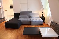 Duplex Paris 6° - Living room