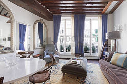 Wohnung Paris 6° - Wohnzimmer