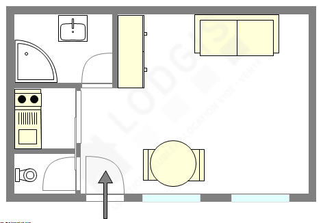 Apartamento Paris 2° - Plano interativo