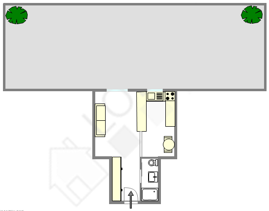 Appartamento Parigi 19° - Piantina interattiva