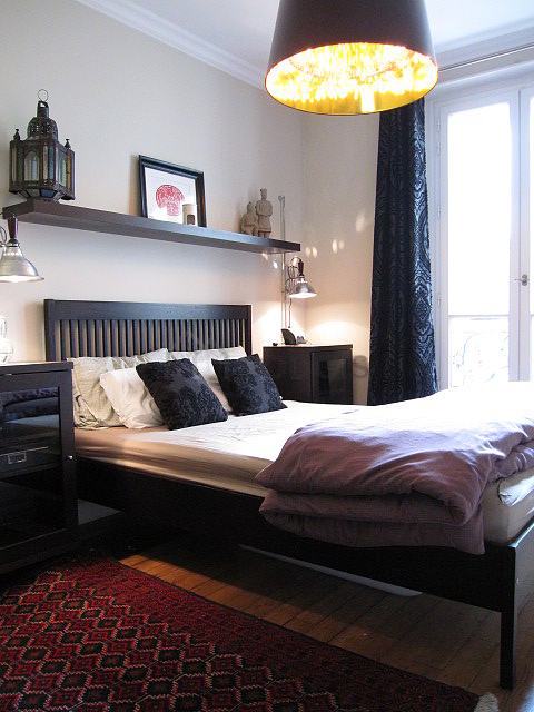 Very quiet bedroom for 2 persons equipped with 1 bed(s) of 140cm