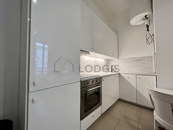 Beautiful kitchen with tile floor